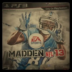 PS3 MADDEN Video Game